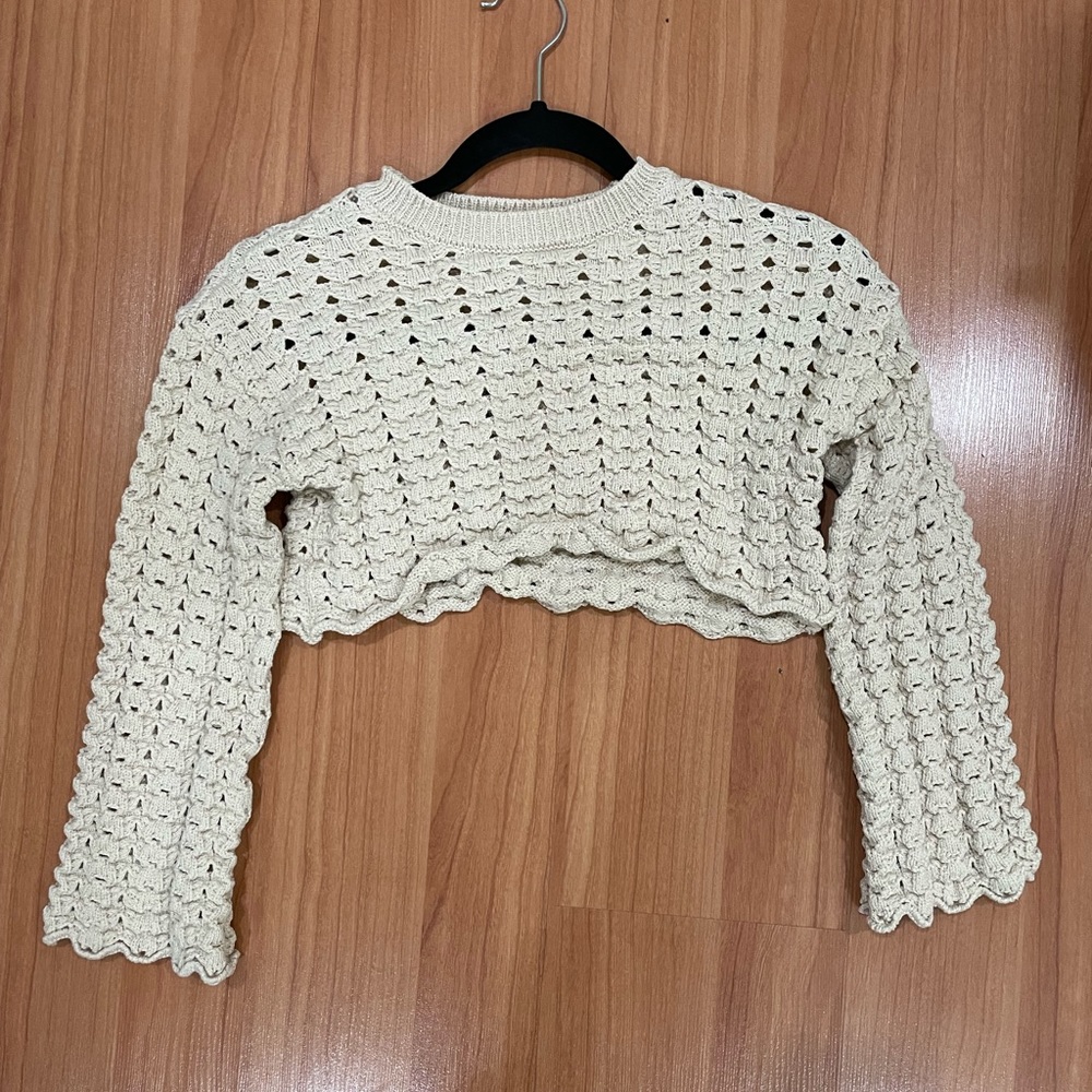 Zara Crochet Top